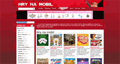 Desktop Screenshot of hry-na-mobil.cz